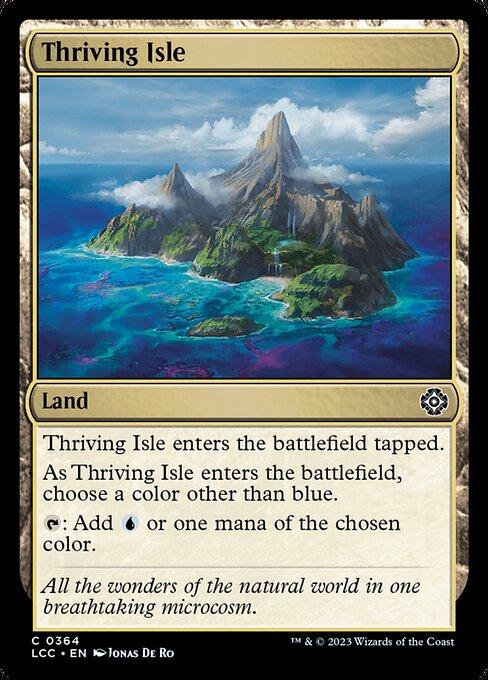 Thriving Isle (364) - The Lost Caverns of Ixalan Commander - Game On