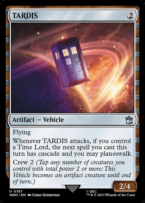 TARDIS (187) (Foil) - Doctor Who - Game On