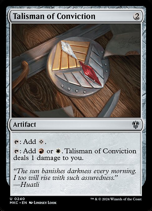 Talisman of Conviction (240) - Murders at Karlov Manor Commander - Game On