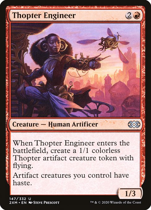 Thopter Engineer (147) - Double Masters - Game On