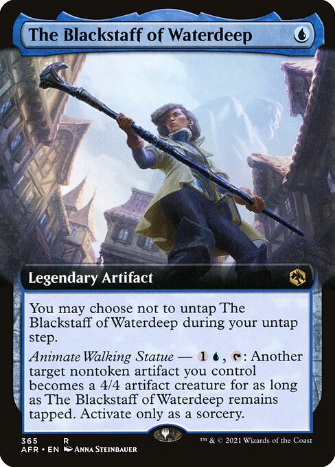 The Blackstaff of Waterdeep (365) - EXTENDED ART (Foil) - Adventures in the Forgotten Realms - Game On