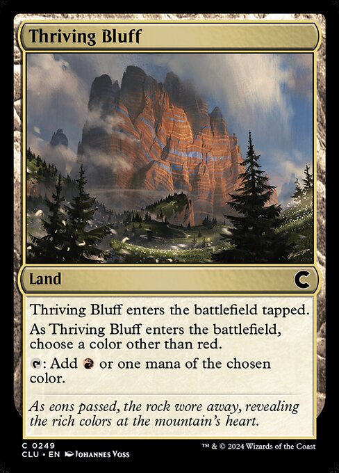 Thriving Bluff (249) - Ravnica: Clue Edition - Game On