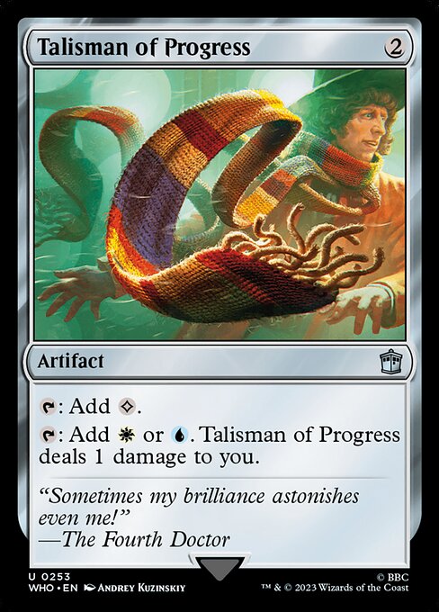 Talisman of Progress (253) (Foil) - Doctor Who - Game On