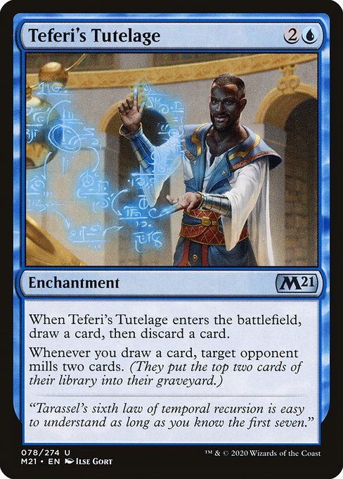 Teferi's Tutelage (78) (Foil) - Core Set 2021 - Game On