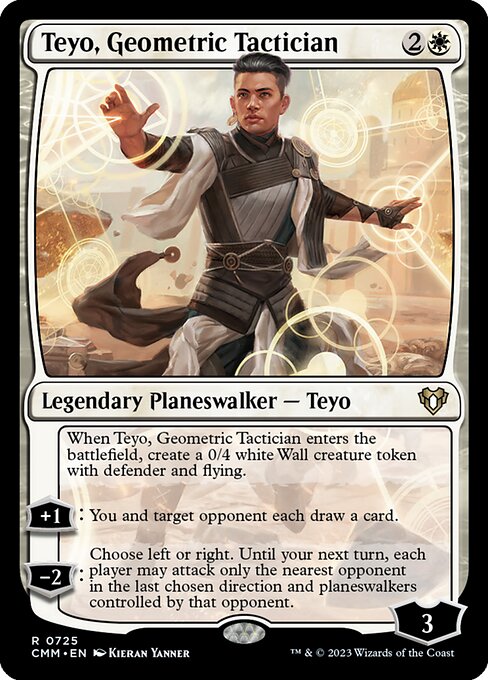 Teyo, Geometric Tactician (725) - Commander Masters - Game On