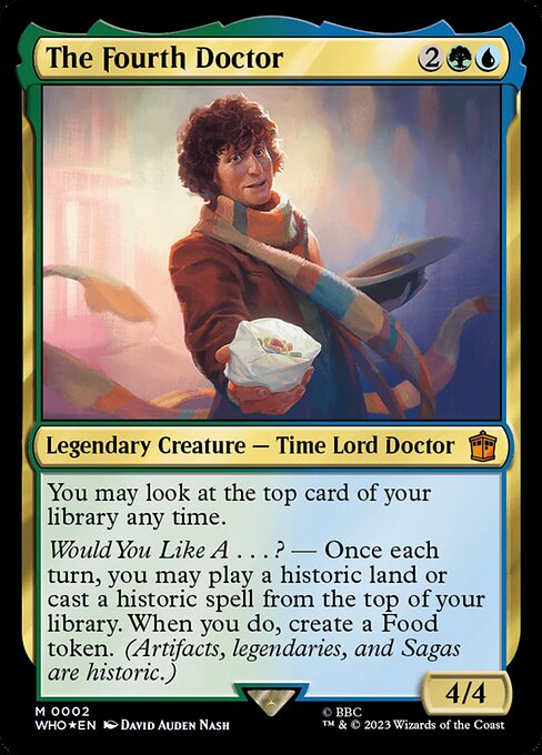 The Fourth Doctor (2) (Foil) - Doctor Who - Game On