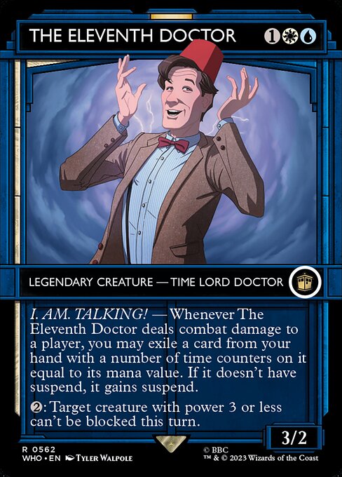 The Eleventh Doctor (562) - BORDERLESS - Doctor Who - Game On