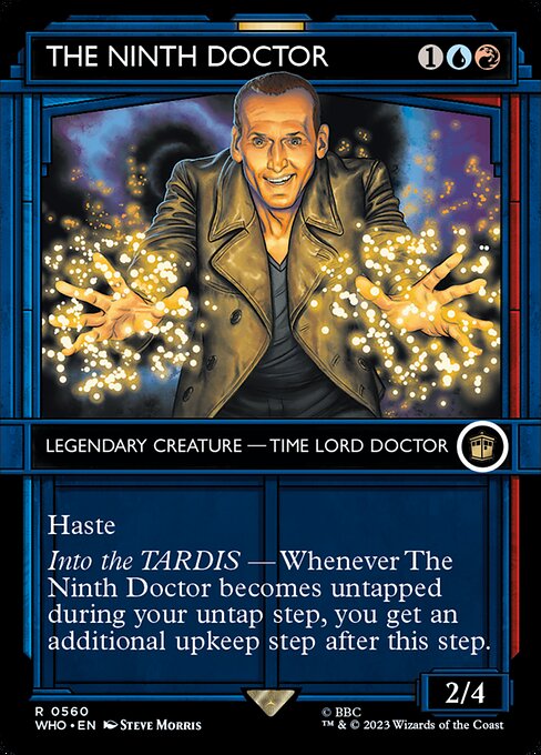 The Ninth Doctor (560) - BORDERLESS - Doctor Who - Game On