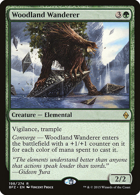 Woodland Wanderer (198) - Battle for Zendikar - Game On