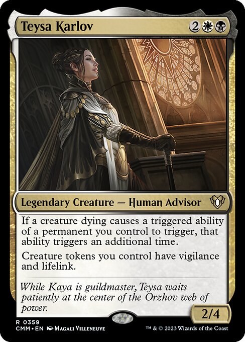 Teysa Karlov (359) (Foil) - Commander Masters - Game On