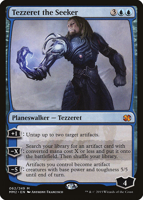 Tezzeret the Seeker (62) (Foil) - Modern Masters 2015 - Game On