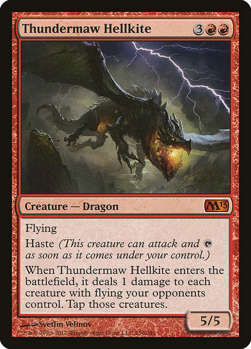 Thundermaw Hellkite (150) - Magic 2013 - Game On