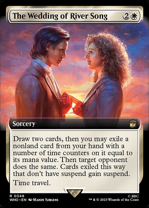 The Wedding of River Song (349) - EXTENDED ART - Doctor Who - Game On