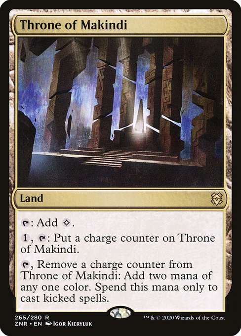 Throne of Makindi (265) (Foil) - Zendikar Rising - Game On