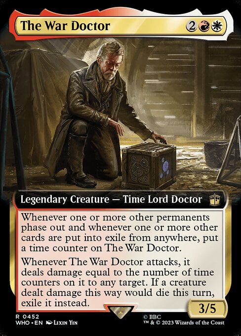 The War Doctor (452) - EXTENDED ART (Foil) - Doctor Who - Game On