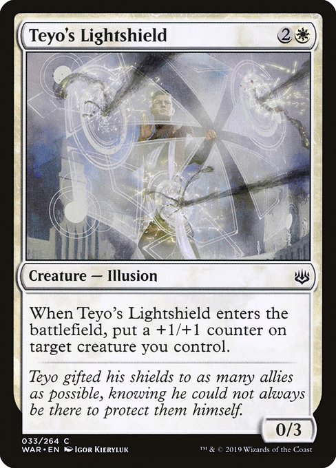 Teyo's Lightshield (33) (Foil) - War of the Spark - Game On