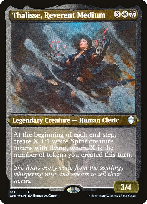 Thalisse, Reverent Medium (611) (Foil) - Commander Legends - Game On