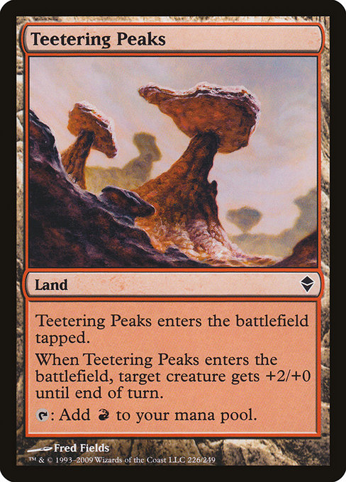 Teetering Peaks (226) - Zendikar - Game On