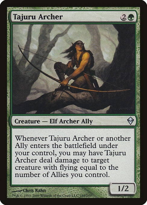 Tajuru Archer (185) - Zendikar - Game On