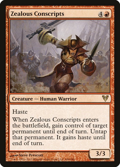 Zealous Conscripts (166) (Foil) - Avacyn Restored - Game On