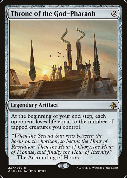 Throne of the God-Pharaoh (237) (Foil) - Amonkhet - Game On