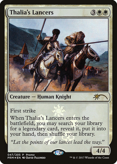 Thalia's Lancers (47) (Foil) - Resale Promos - Game On