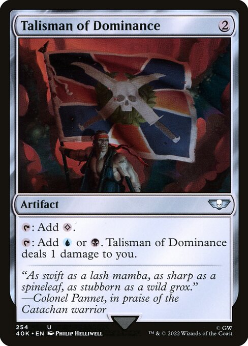 Talisman of Dominance (254) - Warhammer 40,000 Commander - Game On