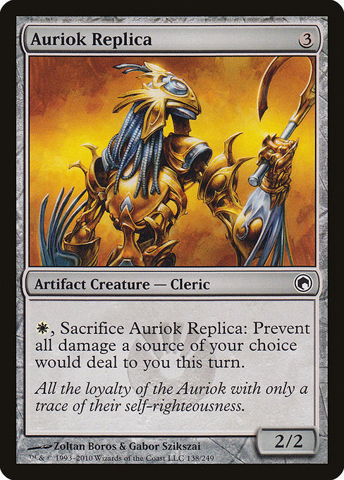 Auriok Replica (138) (Foil) - Scars of Mirrodin - Game On