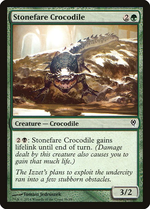 Stonefare Crocodile (56) - Duel Decks: Jace vs. Vraska - Game On