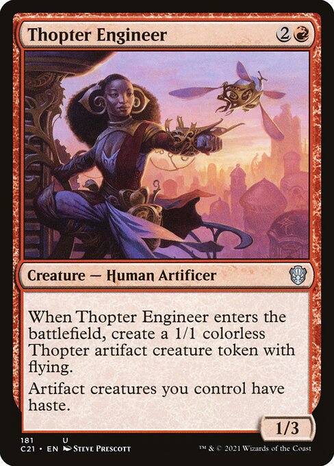 Thopter Engineer (181) - Commander 2021 - Game On