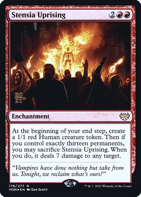 Stensia Uprising (178s) () () - Innistrad: Crimson Vow Promos - Game On