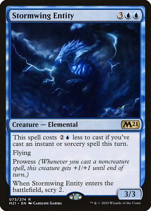 Stormwing Entity (73) (Foil) - Core Set 2021 - Game On