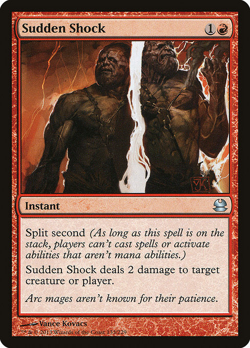 Sudden Shock (133) (Foil) - Modern Masters - Game On