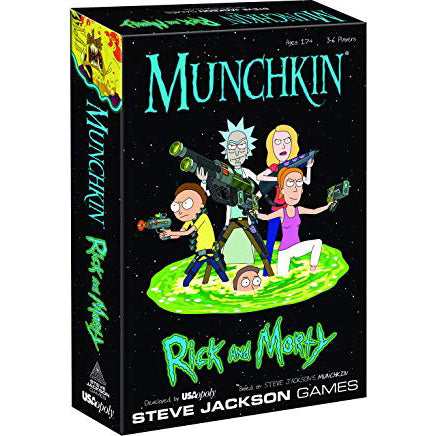 Munchkin - Rick & Morty - Card Games - Game On