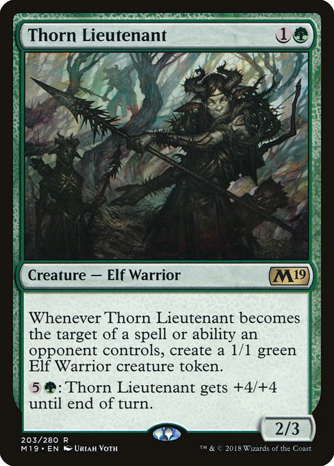 Thorn Lieutenant (203) - Core Set 2019 - Game On