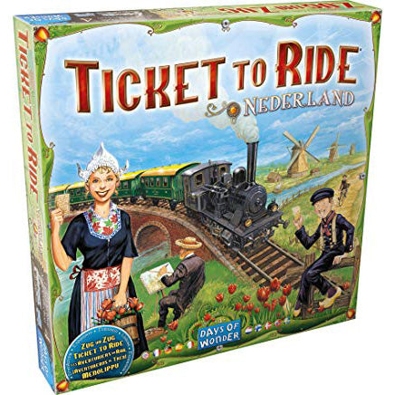 Ticket to Ride Netherland Map 4 - Family  - Asmodee - Game On