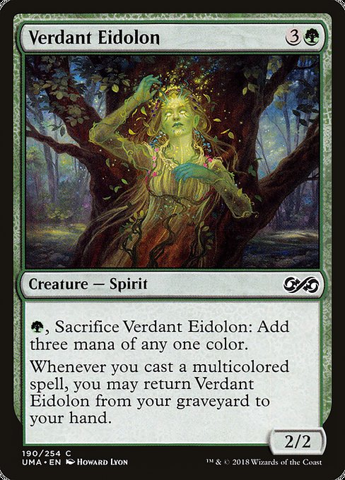 Verdant Eidolon (190) (Foil) - Ultimate Masters - Game On