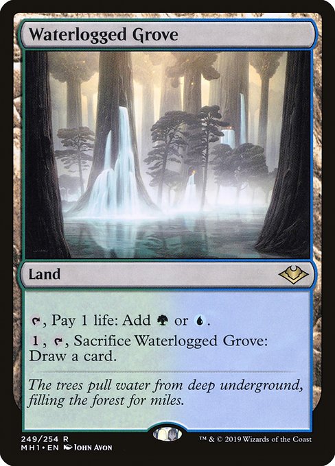 Waterlogged Grove (249) - Modern Horizons - Game On