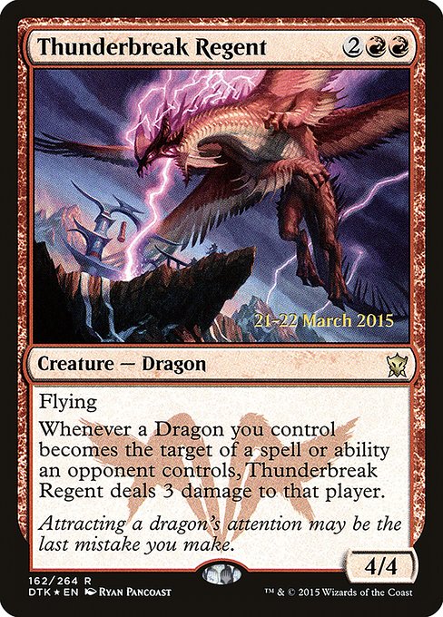 Thunderbreak Regent (162s) () () - Dragons of Tarkir Promos - Game On