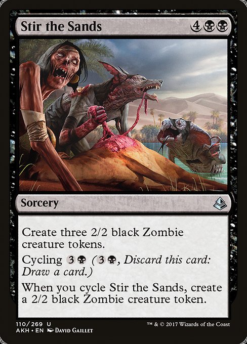 Stir the Sands (110) (Foil) - Amonkhet - Game On