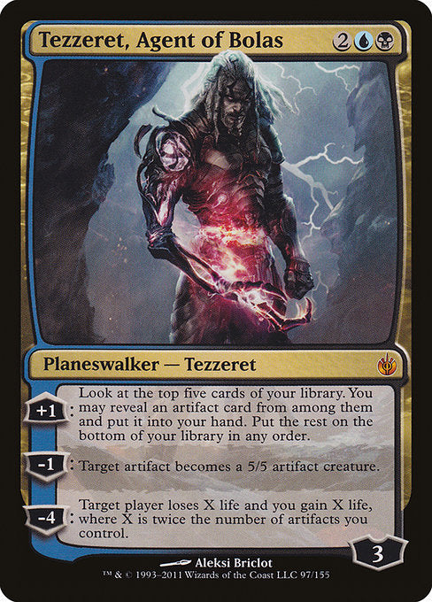 Tezzeret, Agent of Bolas (97) - Mirrodin Besieged - Game On