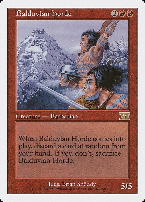 Balduvian Horde (167) - Classic Sixth Edition - Game On