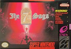 The 7th Saga - Super Nintendo (Complete In Box) - Game On