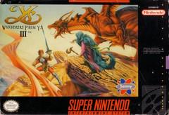 Ys III Wanderers from Ys - Super Nintendo (Complete In Box) - Game On