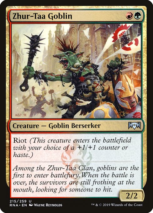 Zhur-Taa Goblin (215) (Foil) - Ravnica Allegiance - Game On