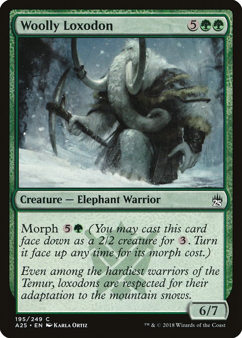 Woolly Loxodon (195) (Foil) - Masters 25 - Game On