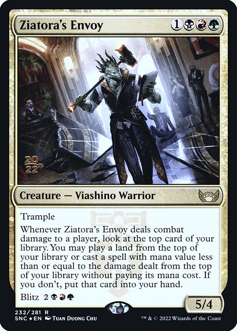 Ziatora's Envoy (232s) () () - Streets of New Capenna Promos - Game On