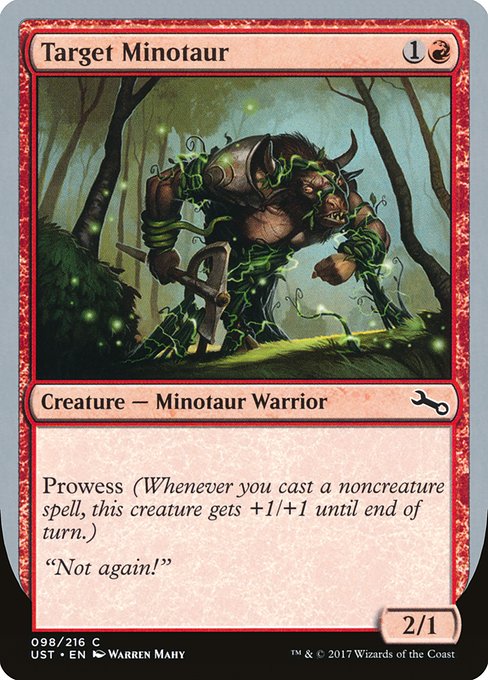 Target Minotaur (98d) - Unstable - Game On