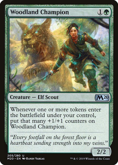 Woodland Champion (205) - Core Set 2020 - Game On