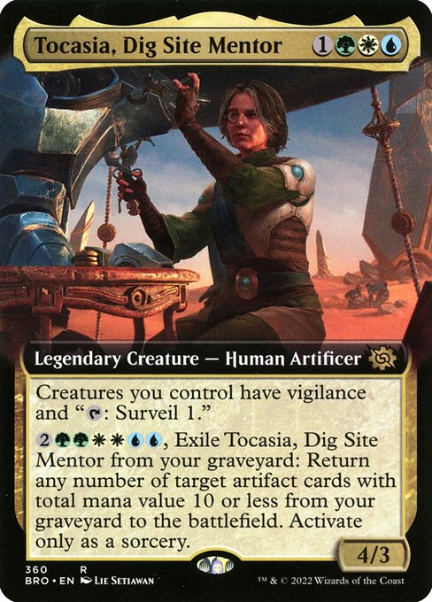 Tocasia, Dig Site Mentor (360) - EXTENDED ART - The Brothers' War - Game On